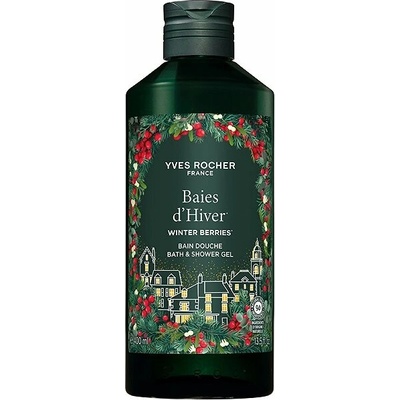 Yves Rocher Winter Berries sprchový gél pre výživu a hydratáciu 400 ml