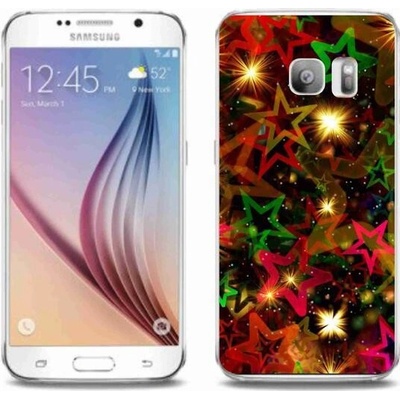 Pouzdro mmCase Gelové Samsung Galaxy S6 Edge - barevné hvězdičky – Zbozi.Blesk.cz