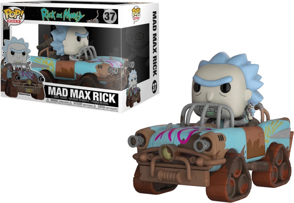 Funko POP! Rick and Morty Mad Max Rick 15 cm - Heureka.sk