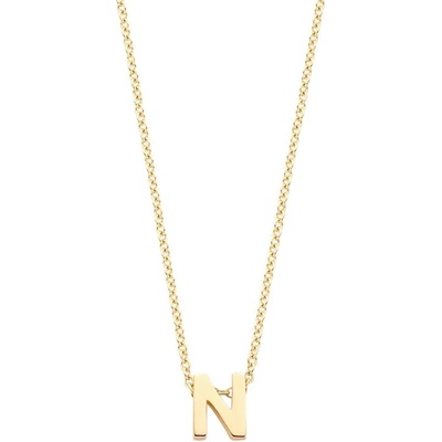 Blush Златно дамско колие с буква Blush 3155YGO_N (3155YGO_N)