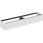 Ideal Standard Atelier Conca матово бял стенен шкаф с 2 чекмеджета 240 см (T4333Y1)