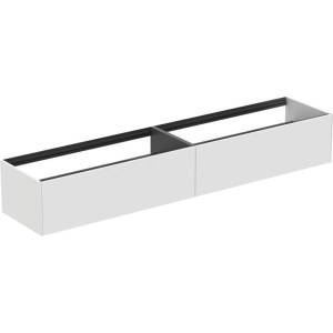 Ideal Standard Atelier Conca матово бял стенен шкаф с 2 чекмеджета 240 см (T4333Y1)