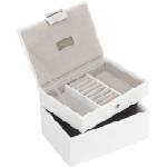 Stackers Ковчеже за бижута Stackers двойно минi бяло-бежово (70801)