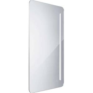 Nimco - Огледало за баня със LED подсветка от серия 2000, 100x60 см, правоъгълно, алуминиево ZP 2004 (ZP 2004)