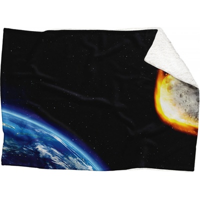 Impar fleece deka Vesmír 6 Podšití beránkem ANO 150x120