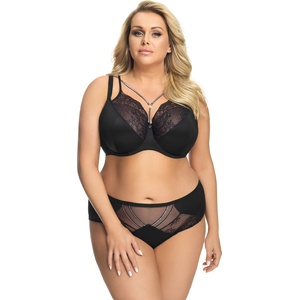 Gorsenia Бикини в черен цвят GlossyMODEL3188 SALE - , размер 3XL