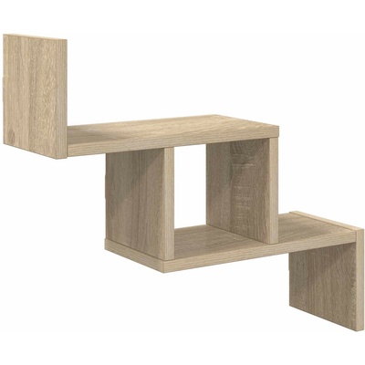 vidaXL Стенен рафт Дъб сонома 48 x 15 x 42 см Инженерна дървесина (8012238)