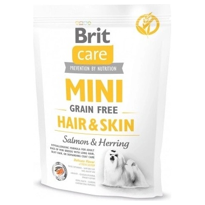 Brit Care Mini GF Hair/Skin 0,4 kg