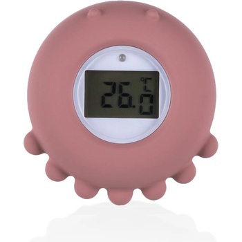 Zopa Silicone Digital Thermometer 2in1 Дигитален термометър за ваната Old Pink