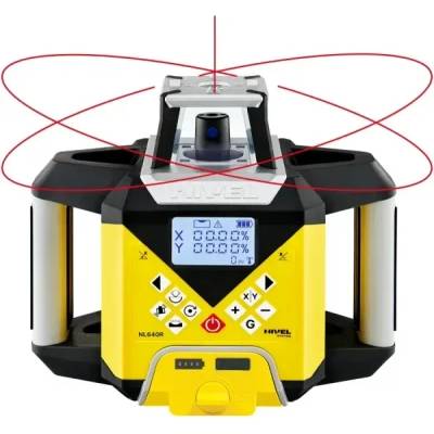 Nivel System Ротационен лазер + тринога SJJ32+ лата LS-24 Nivel System NL640R DIGITAL/ 600 м (NL640R + LS-24 + SJJ32)