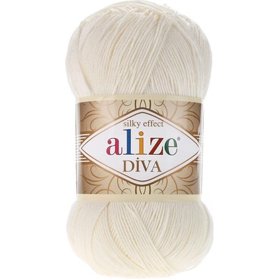 Alize příze Diva 62 smetanová