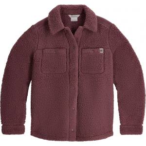 Royal Robbins Дамско поларено яке Royal Robbins Women's Palisades Shacket Fleece jacket - Huckleberry (105-7851-0212)
