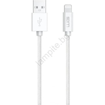 WINNER GROUP-WG - USB кабел MFI Lightning / USB-A 1м бял (WN0031)