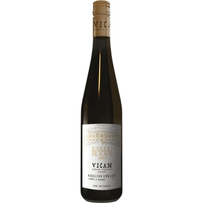 Vican Ryzlink Rýnský Edice Karel Roden Výběr z hroznů 13,5% 0,75 l (holá láhev)