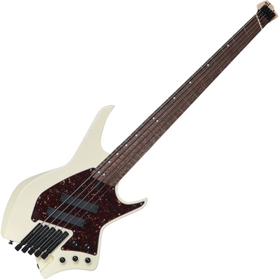 Hils Guitars HNB5 NEXT Ivory Headless Bass Guitar