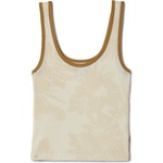 Brixton Дамски топ Brixton Women's Ringer Organic A-Tank Top - Off White / Olive Stone - размер XL (916-5603-0215)