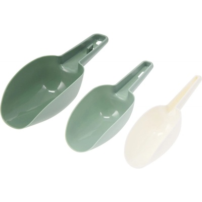 EH Excellent Houseware Kuchynské lopatky, sada 3 ks zelený