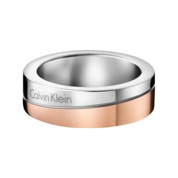 Calvin Klein Bicolor prsten Hook Thin KJ06PR20010