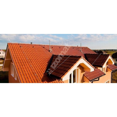 BMI Bramac Max Hromosvodová taška Ebenově černá