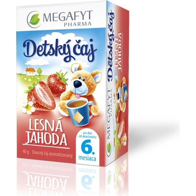 Megafyt lesní jahoda 20 x 2 g