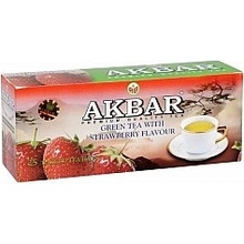 Akbar Green Strawbery Fannings neprebal 25 x 2 g