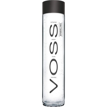 Voss perlivá 375 ml SKLO BLACK EDITION