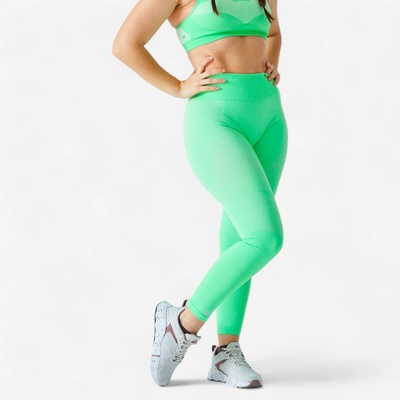 Domyos Dámské bezešvé fitness legíny s vysokým pasem