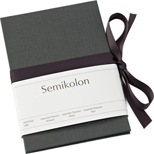 Semikolon Uni Leporello вертикален фотоалбум, тъмносив (370020)