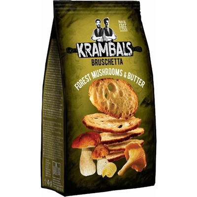 Krambals chrumkavé bruschetty s hubami a maslom 70 g