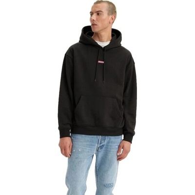 Levi's S Kapucňou Relaxed Baby Tab Hoodie Čierna