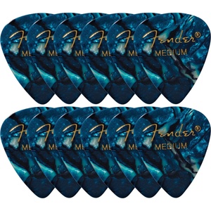Fender 351 Shape Premium M 12 Ocean Turquoise Перце за китара (1980351808)
