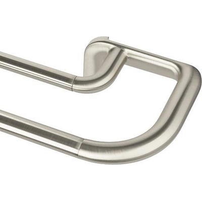 Umbra hk ltd (Канада) Телескопичен двоен корниз за пердета и завеси umbra twilight в цвят никел мат - размер 76-213 см (umbra 1020561-782)