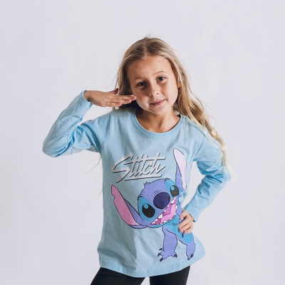 Lilo a Stitch tričko Stitch modré