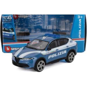 BBurago Модели на автомобили и мотоциклети модел 1/43 Alfa Romeo Tonale Polizia - 1: 43 (TRS8318-3923)