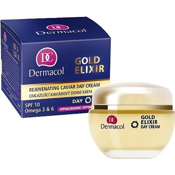 Dermacol Elixir Gold oční krém s kaviárem 15 ml