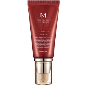 Missha ББ крем с SPF42/PA+++ №23 Natural Beige 50мл Missha M Perfect Cover BB Cream SPF42/PA+++ №23 Natural Beige 50 мл