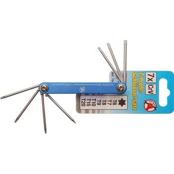 Image 1 of BGS technic Сгъваеми торксове 7бр. , Т6-Т20, bgs technic, 7848