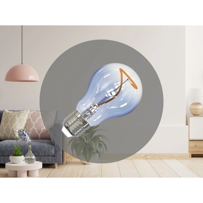 Nedes LED Žiarovka FILAMENT SHAPE A60 E27/4W/230V 1800K modrá