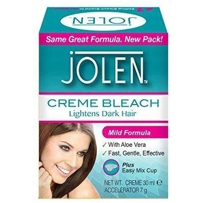 Jolen Creme Bleach Mild zesvětlovač chloupků pro citlivou pokožku 30 ml