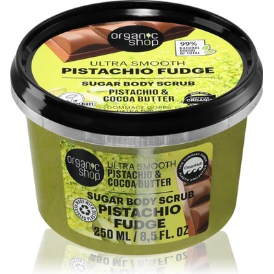 Organic Shop Pistachio Fudge нежен пилинг за тяло 250ml