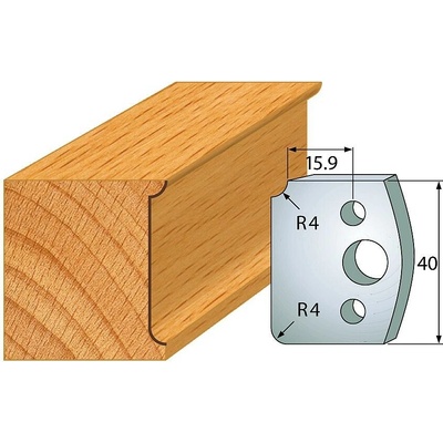 IGM profil 171 - pár nožů 40x4mm SP