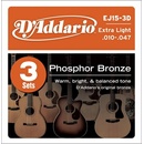 D'addario EJ15-3D