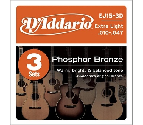 D'addario EJ15-3D