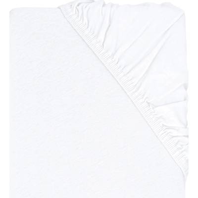 LUPILU Žerzejové napínací prostěradlo bílá 90-100x200