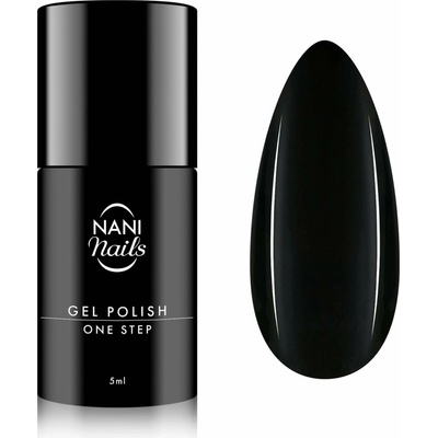 NANI gél lak One Step Deep Black 5 ml
