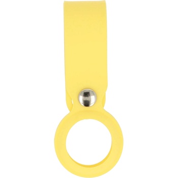 Силиконова каишка за Apple AirTag - Tel Silicone Loop (жълт)