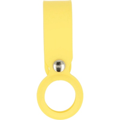 Силиконова каишка за Apple AirTag - Tel Silicone Loop (жълт)