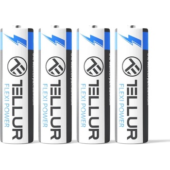 Tellur Батерии Tellur Flexi Power, Super Alkaline, AA LR6, 1.5V, 4 бр. /компл (TLL158561)