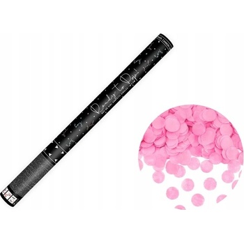 PartyDeco Vystreľovacie konfety zlaté 60 cm