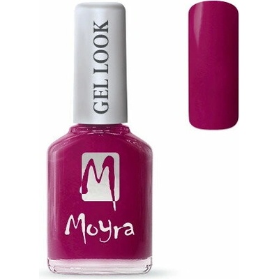 Moyra Gel Look lak na nechty 909 Angeline 12ml – malinovo ružový lak s gélovým efektom